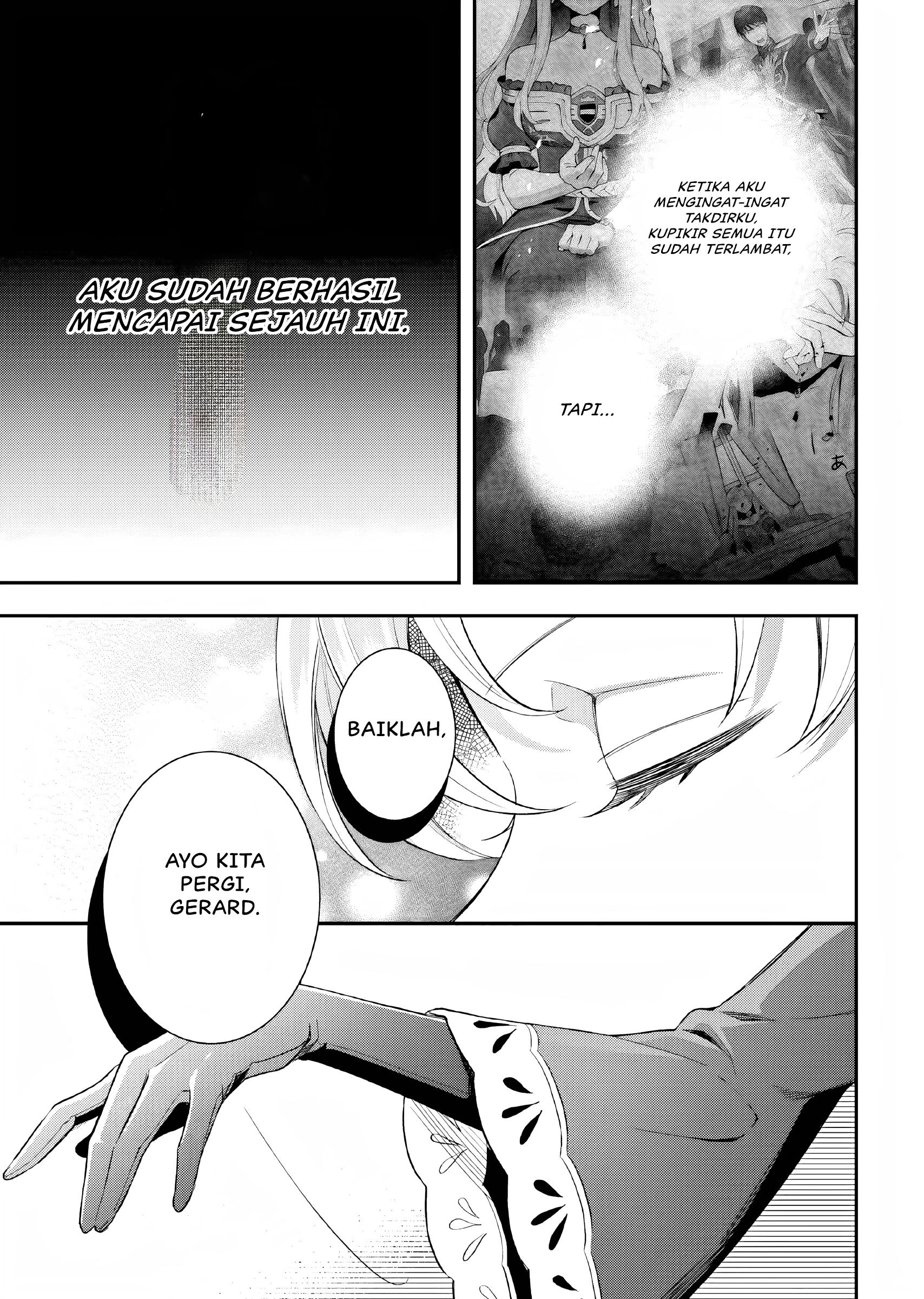 Nokori Ichinichi de Hametsu Flag Zenbu Heshiorimasu: Zamaa RTA Kiroku 24Hr. Chapter 14 - halaman 34