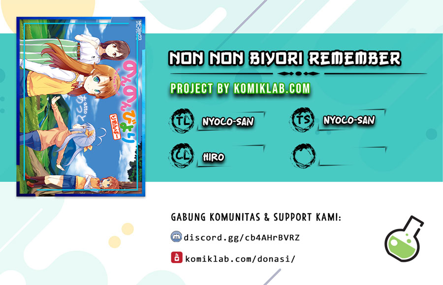 Non Non Biyori: Remember Chapter 1 - halaman 1