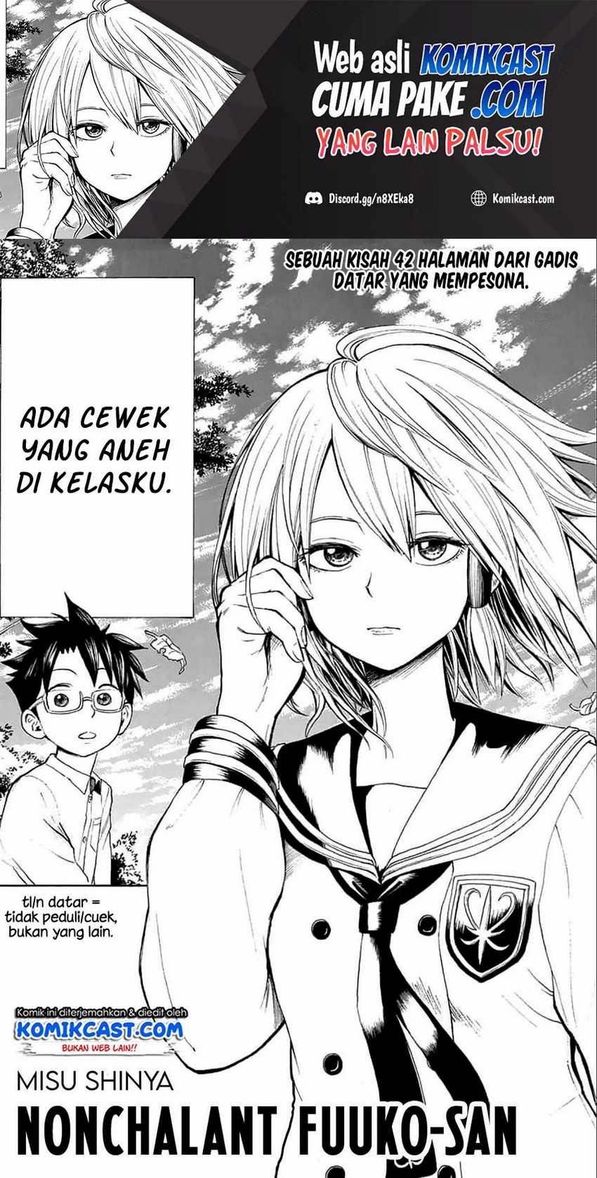 Nonchalant Fuuko-san Chapter 0.1 - halaman 2
