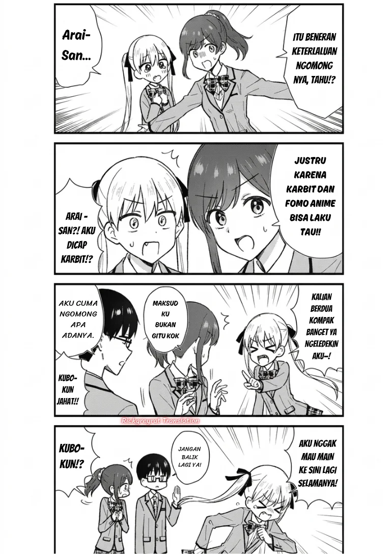 Nonderi Kubo wa Genjitsu no Koi ga Shiritai Chapter 3 - halaman 8