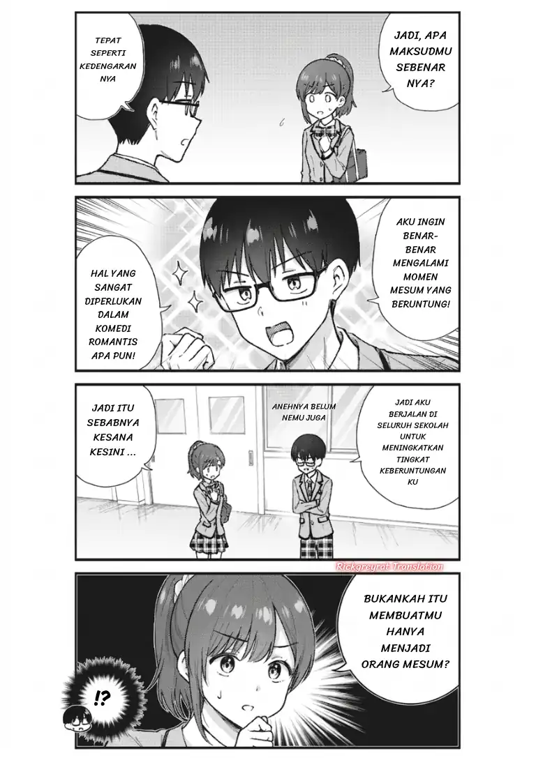 Nonderi Kubo wa Genjitsu no Koi ga Shiritai Chapter 7 - halaman 4