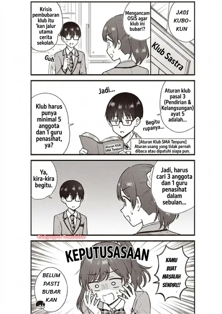 Nonderi Kubo wa Genjitsu no Koi ga Shiritai Chapter 9 - halaman 11