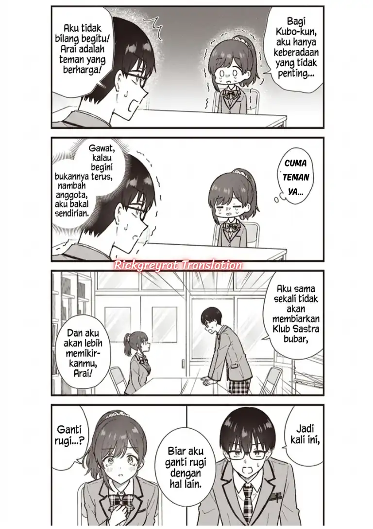 Nonderi Kubo wa Genjitsu no Koi ga Shiritai Chapter 9 - halaman 14