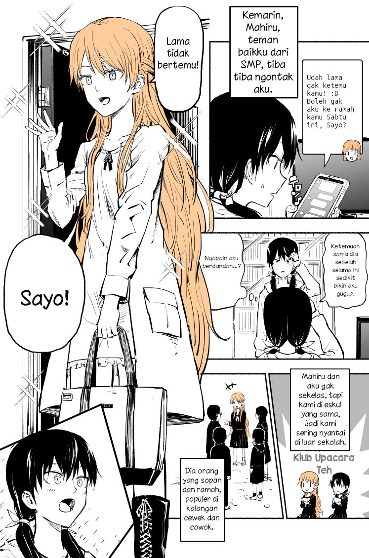 Nondescript Friendship Yuri Chapter 0 - halaman 1