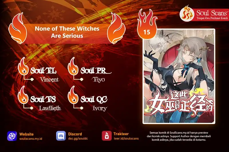 None of These Witches Are Serious Chapter 15 - halaman 1