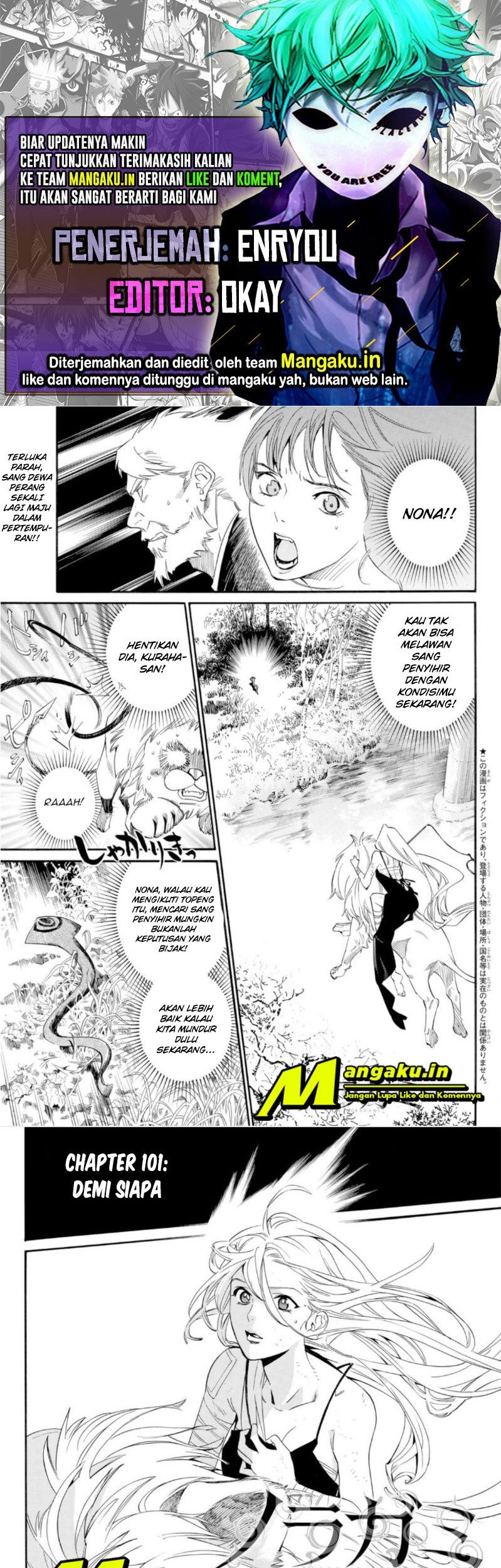Noragami Chapter 101 - halaman 1