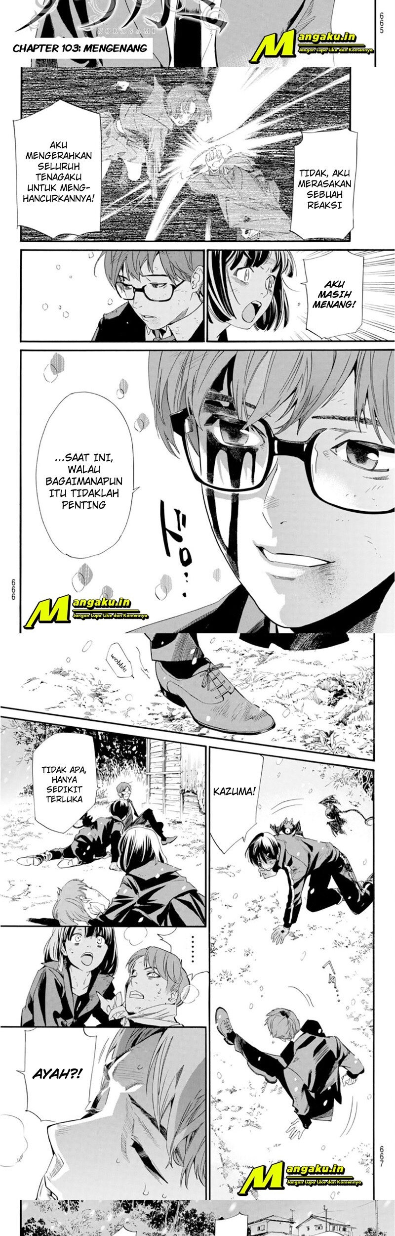 Noragami Chapter 103 - halaman 3