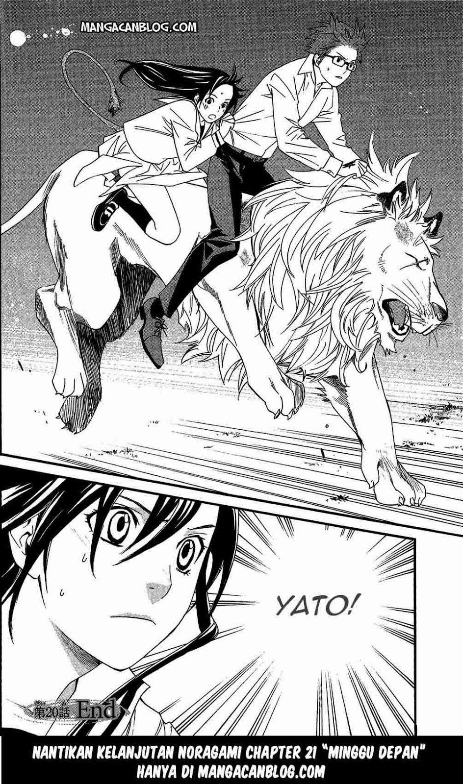 Noragami Chapter 20 - halaman 47