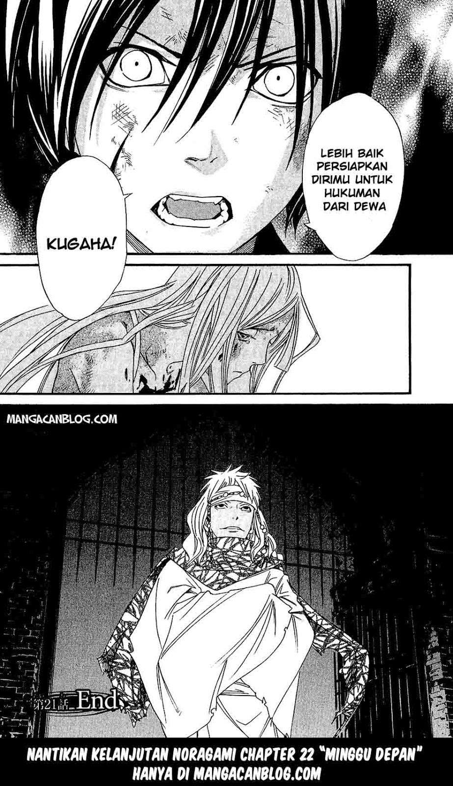 Noragami Chapter 21 - halaman 42