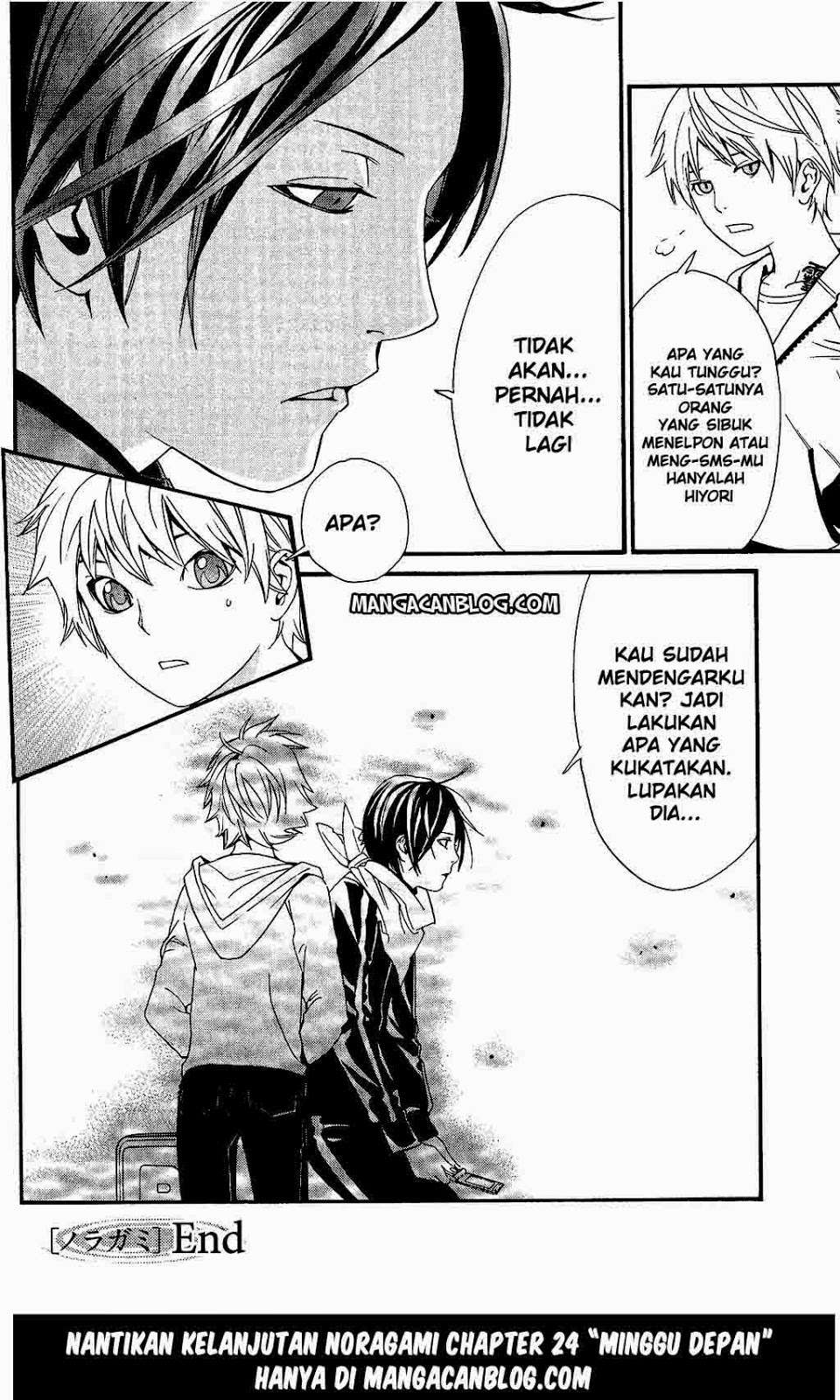 Noragami Chapter 23 - halaman 44