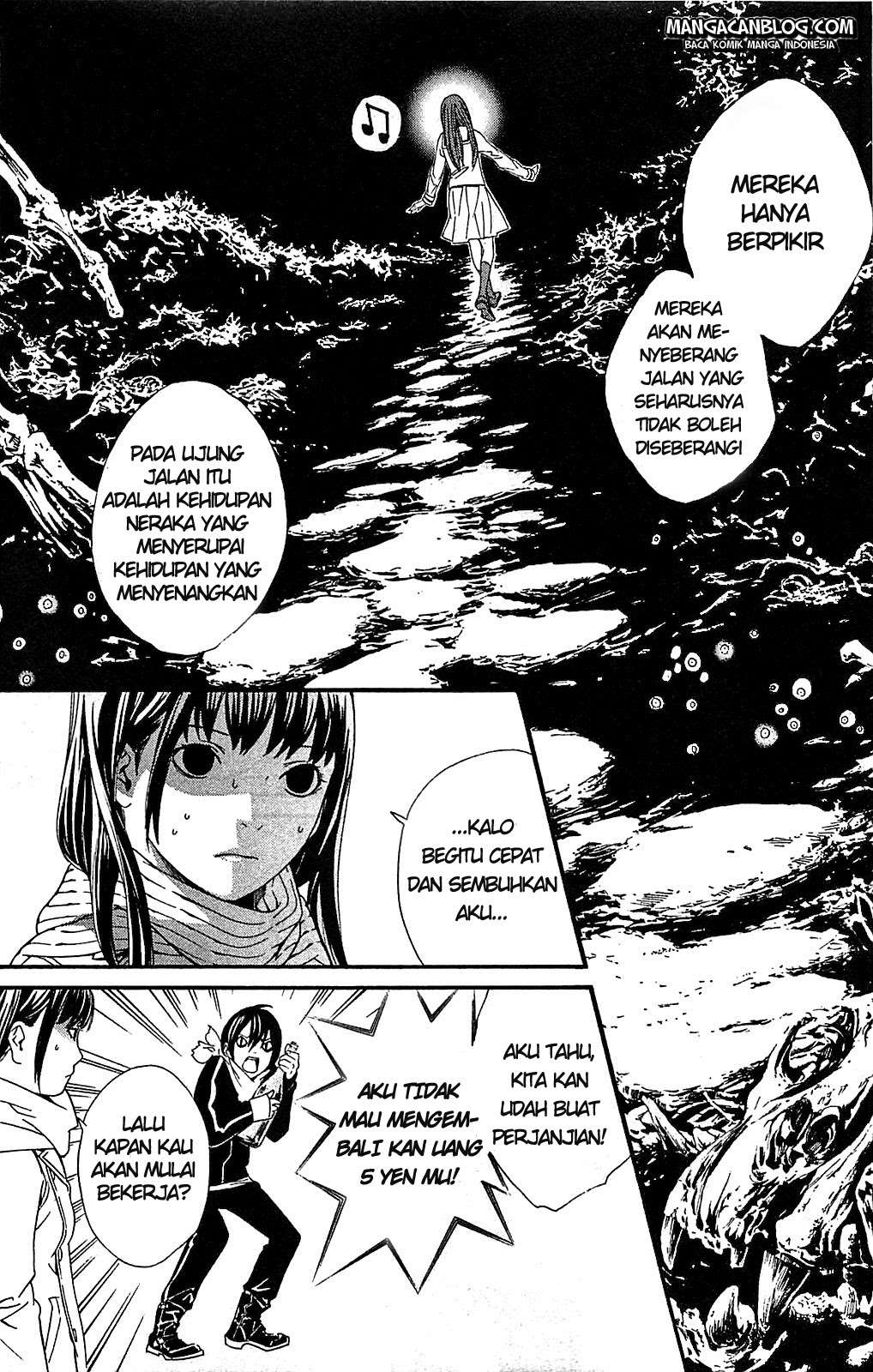 Noragami Chapter 3 - halaman 17