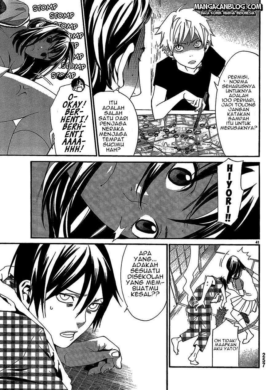 Noragami Chapter 40 - halaman 42