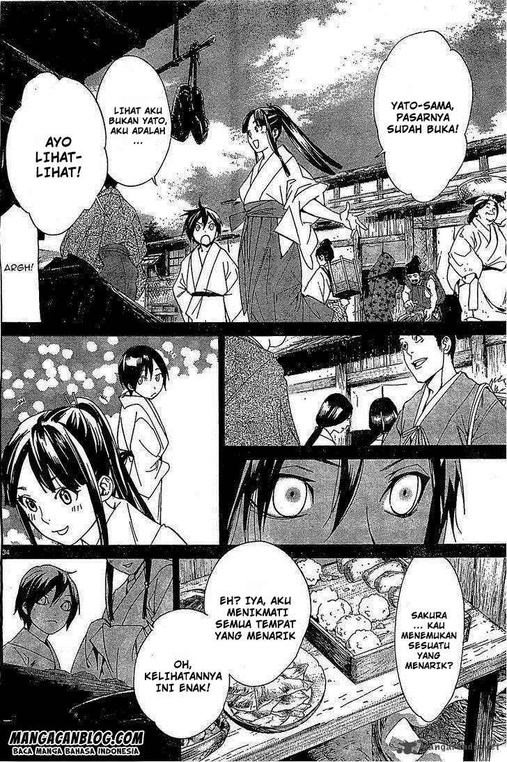 Noragami Chapter 46 - halaman 34