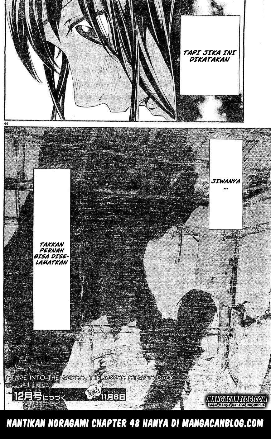 Noragami Chapter 47 - halaman 44
