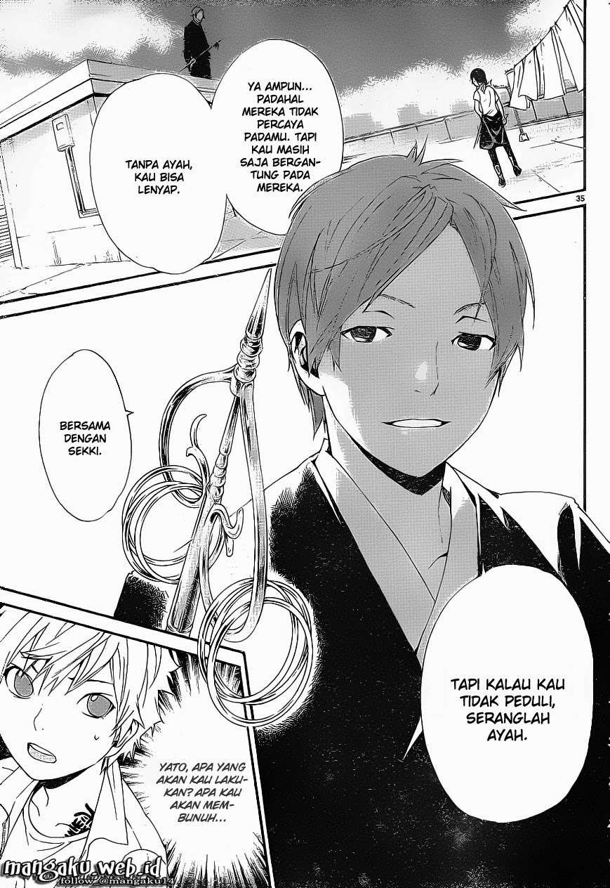 Noragami Chapter 49 - halaman 36