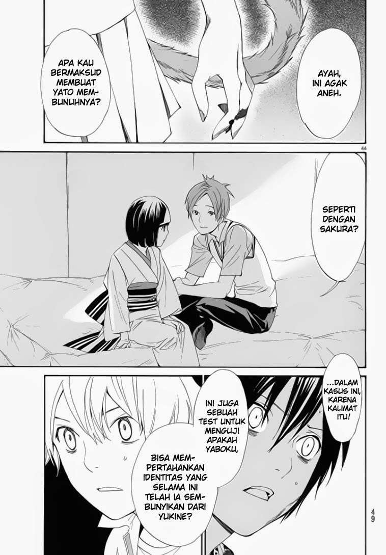 Noragami Chapter 50 - halaman 44