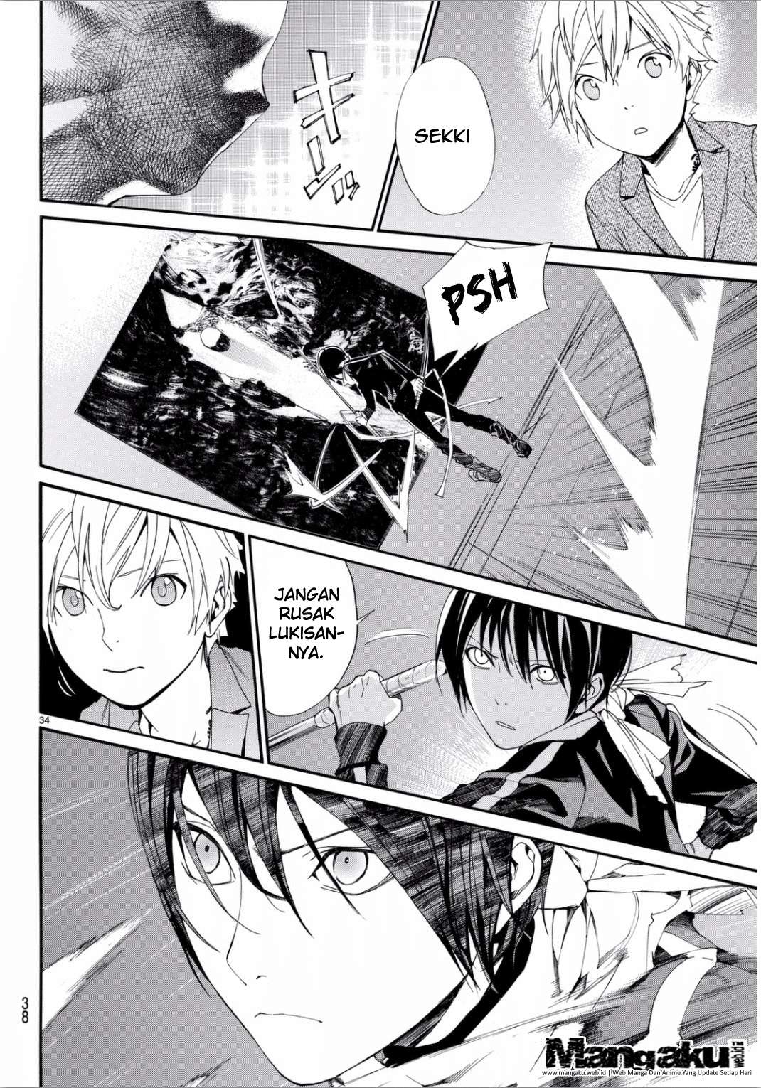 Noragami Chapter 53 - halaman 35
