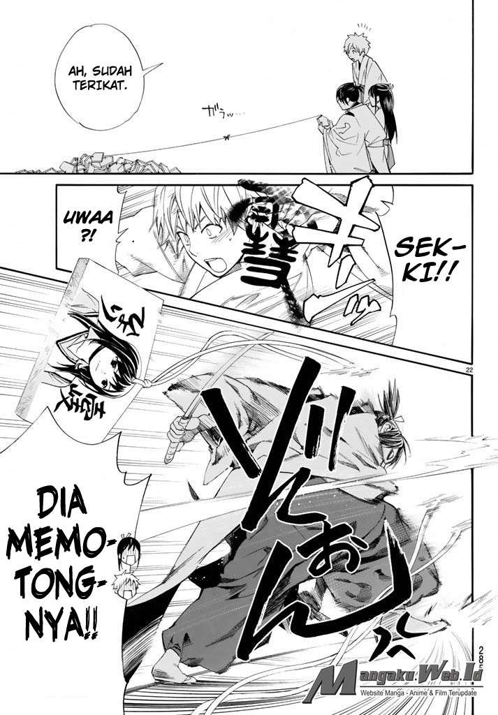 Noragami Chapter 58 - halaman 22