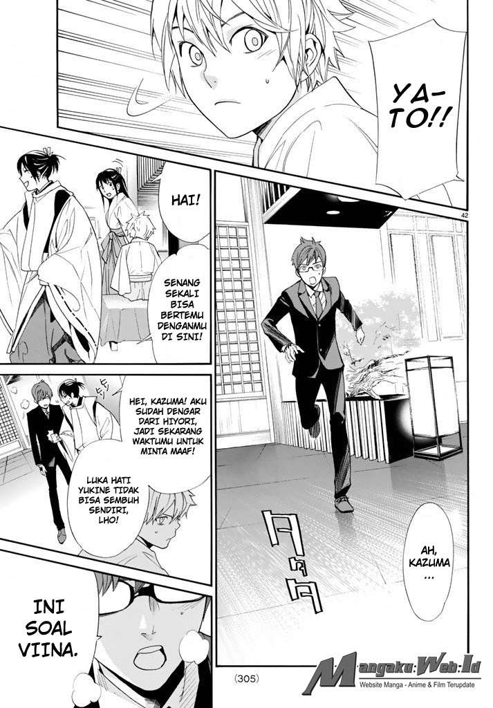 Noragami Chapter 58 - halaman 42