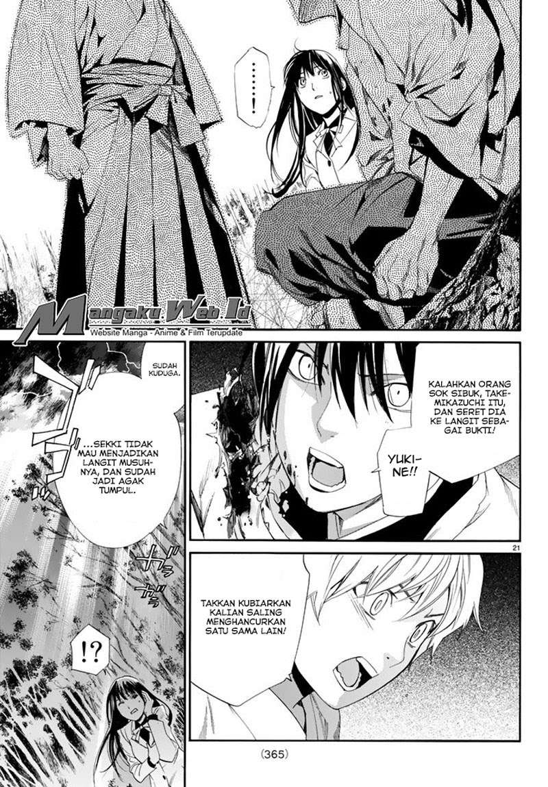 Noragami Chapter 63 - halaman 21