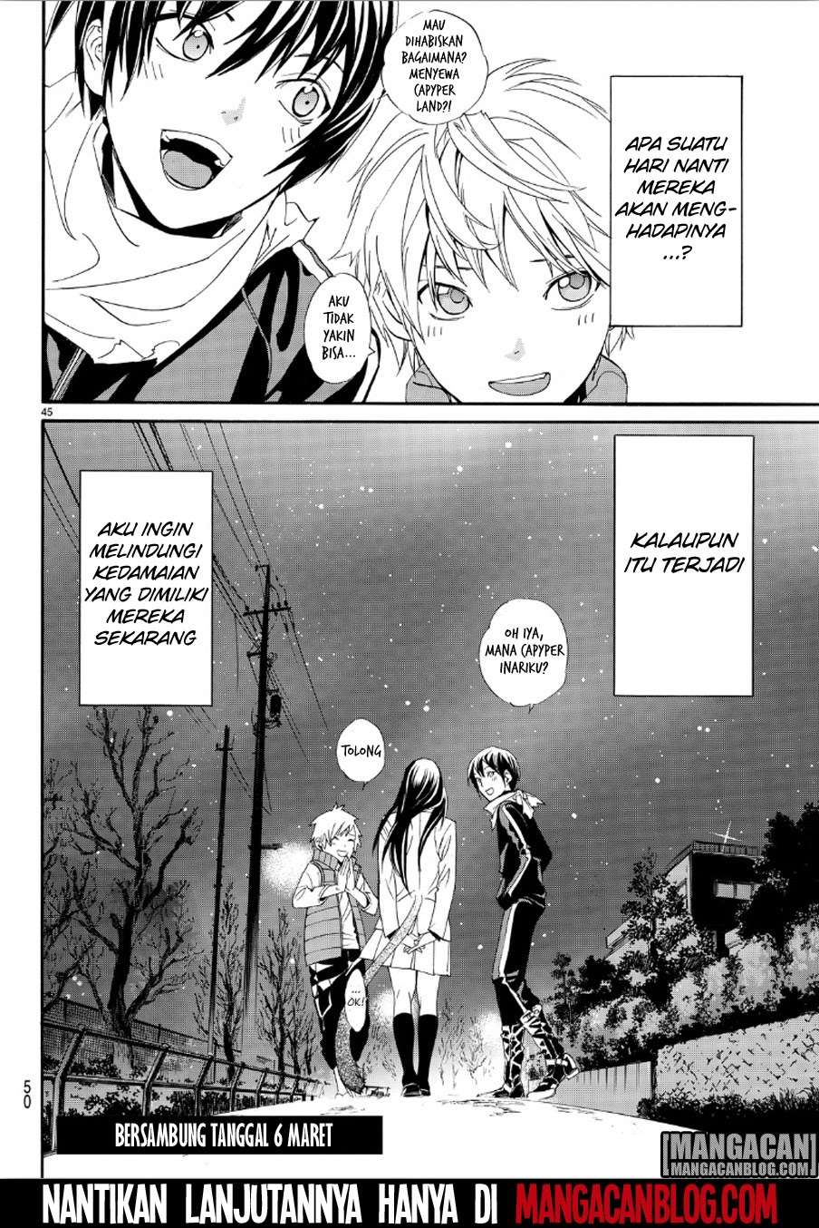 Noragami Chapter 73 - halaman 44