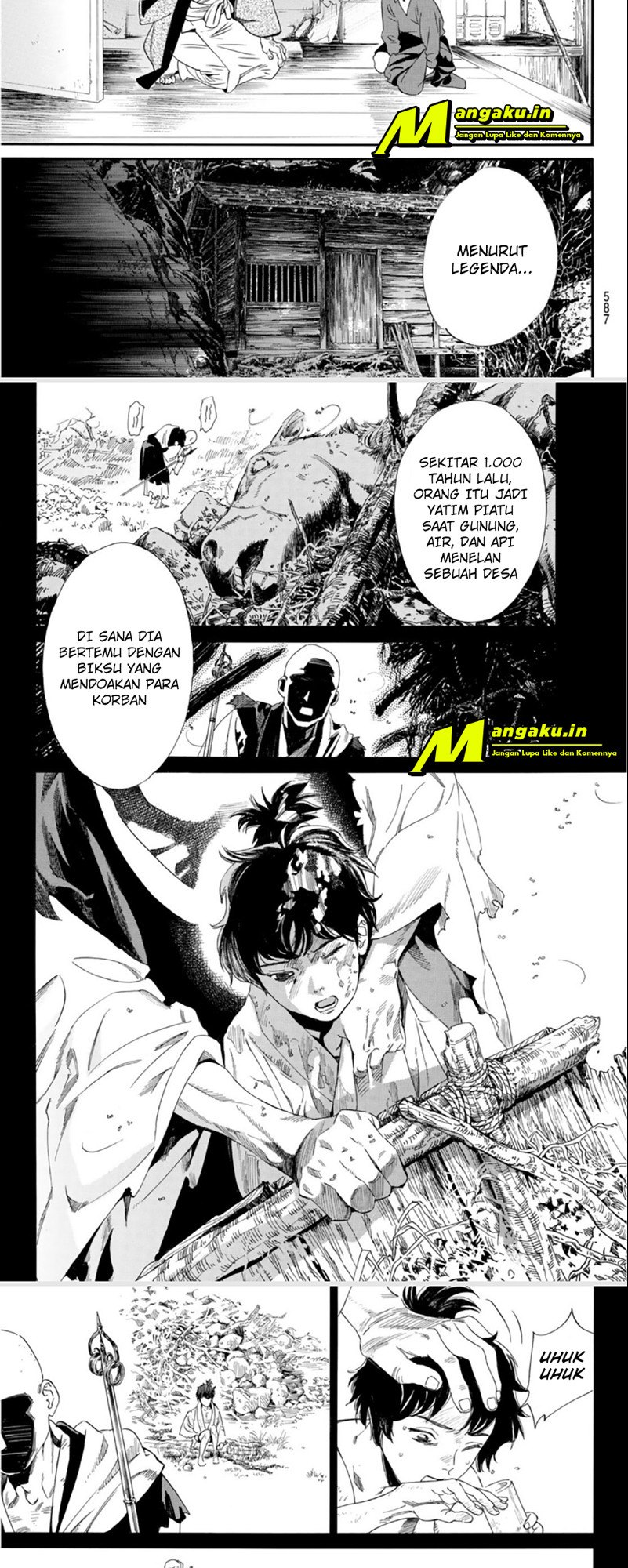Noragami Chapter 97.2 - halaman 8