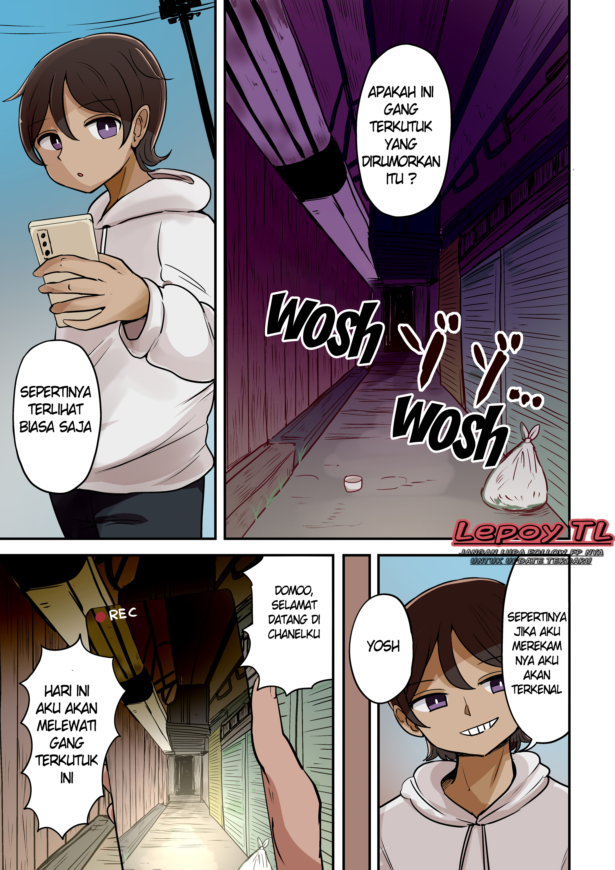 Norowareta Roji Ura de Youjo ni Natteshimau Shounen Chapter 0 - halaman 1