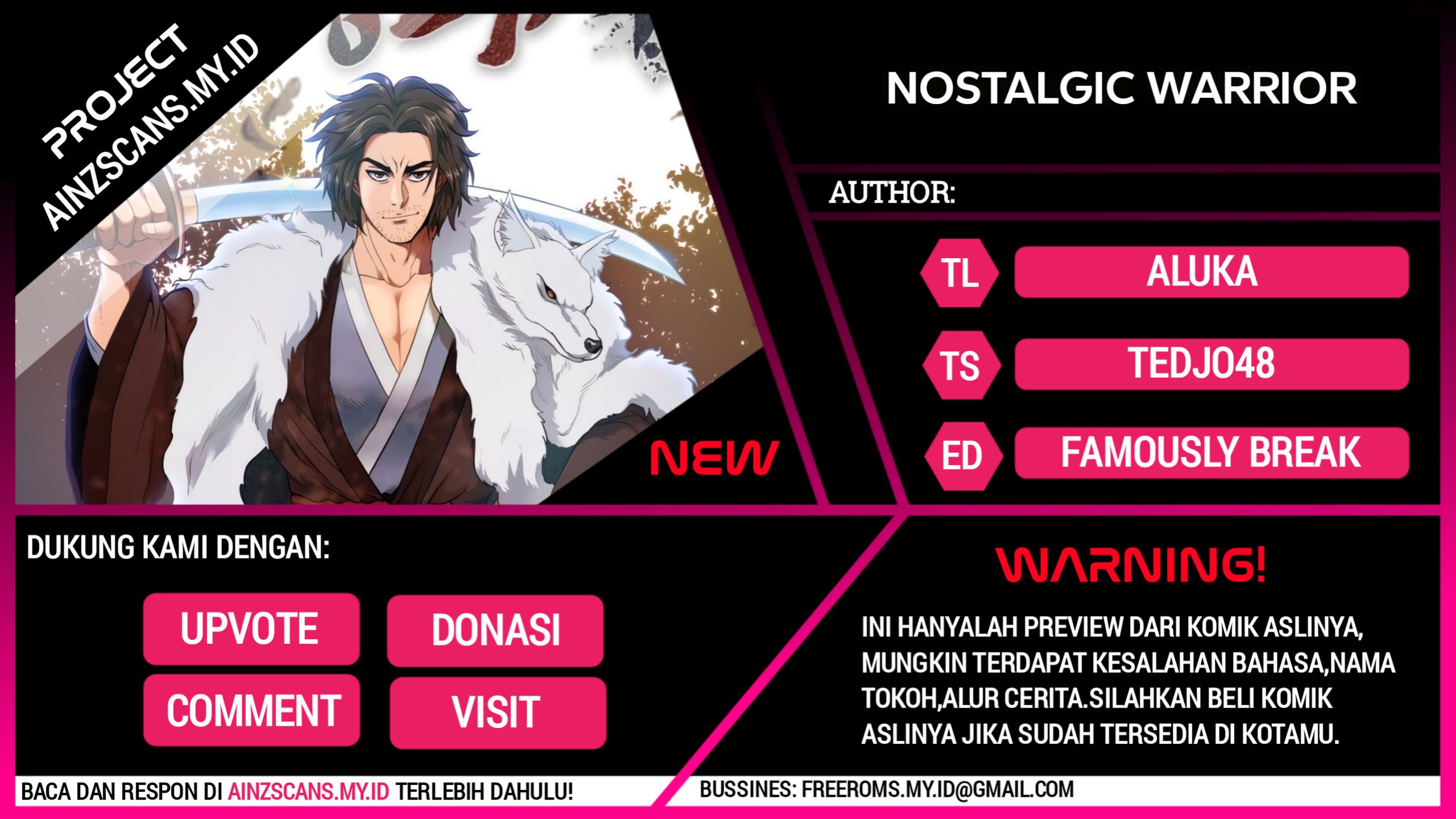 Nostalgic Warrior Chapter 3 - halaman 1