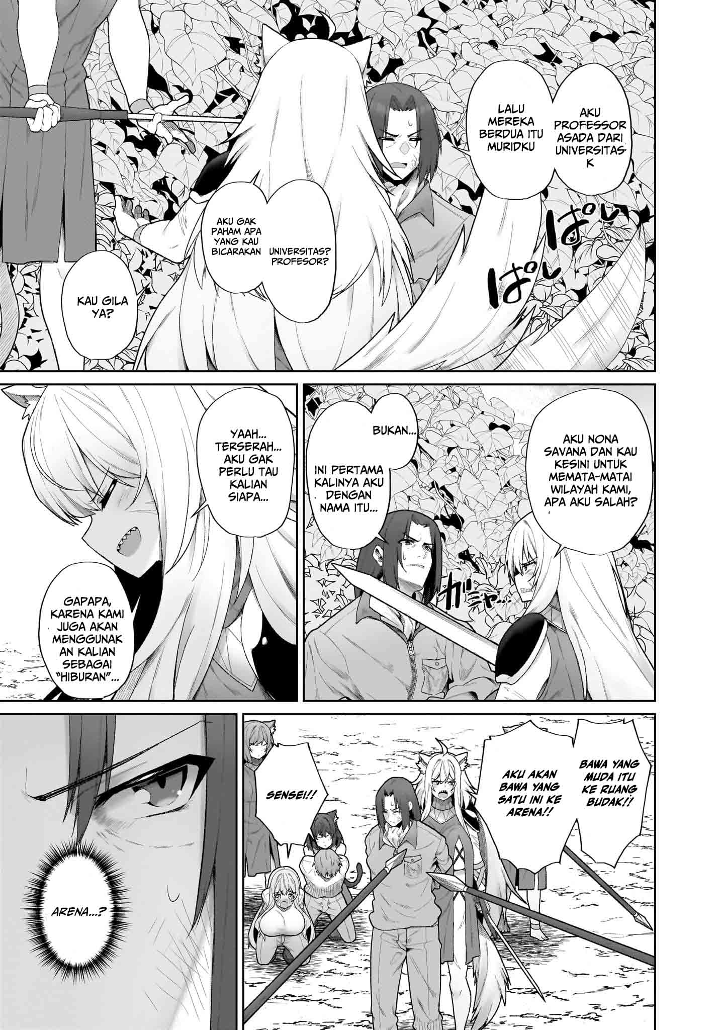 Nougaku Hakase no Isekai Musou: Kinki no Chishiki de Kizuku Monster Musume Harem Chapter 1 - halaman 15