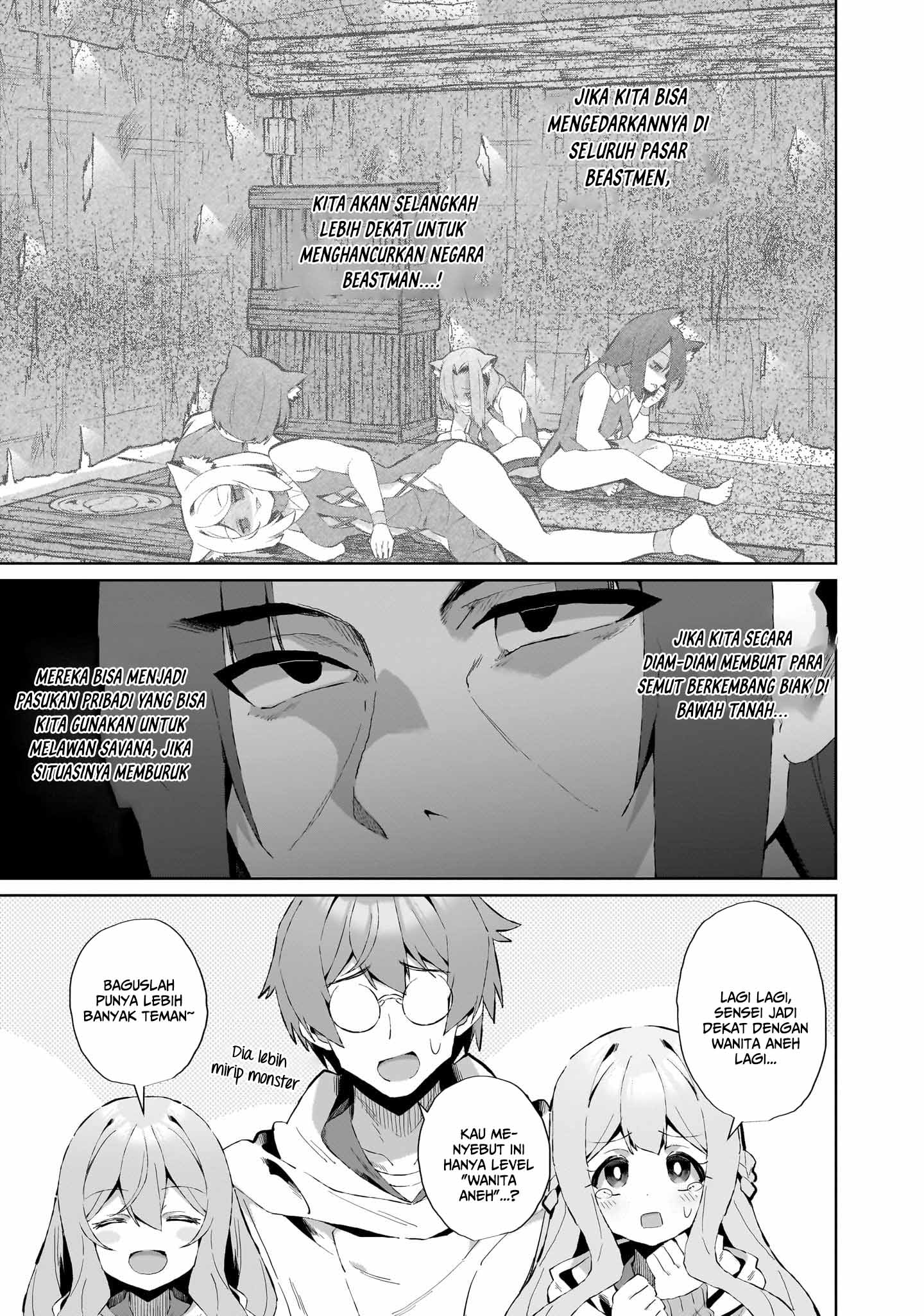 Nougaku Hakase no Isekai Musou: Kinki no Chishiki de Kizuku Monster Musume Harem Chapter 5 - halaman 19