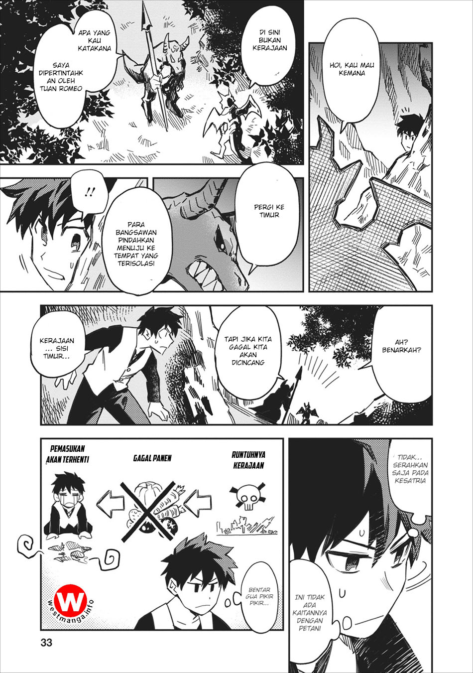 Noumin Kanren no Skill bakka Agetetara Nazeka Tsuyoku Natta. Chapter 1 - halaman 35