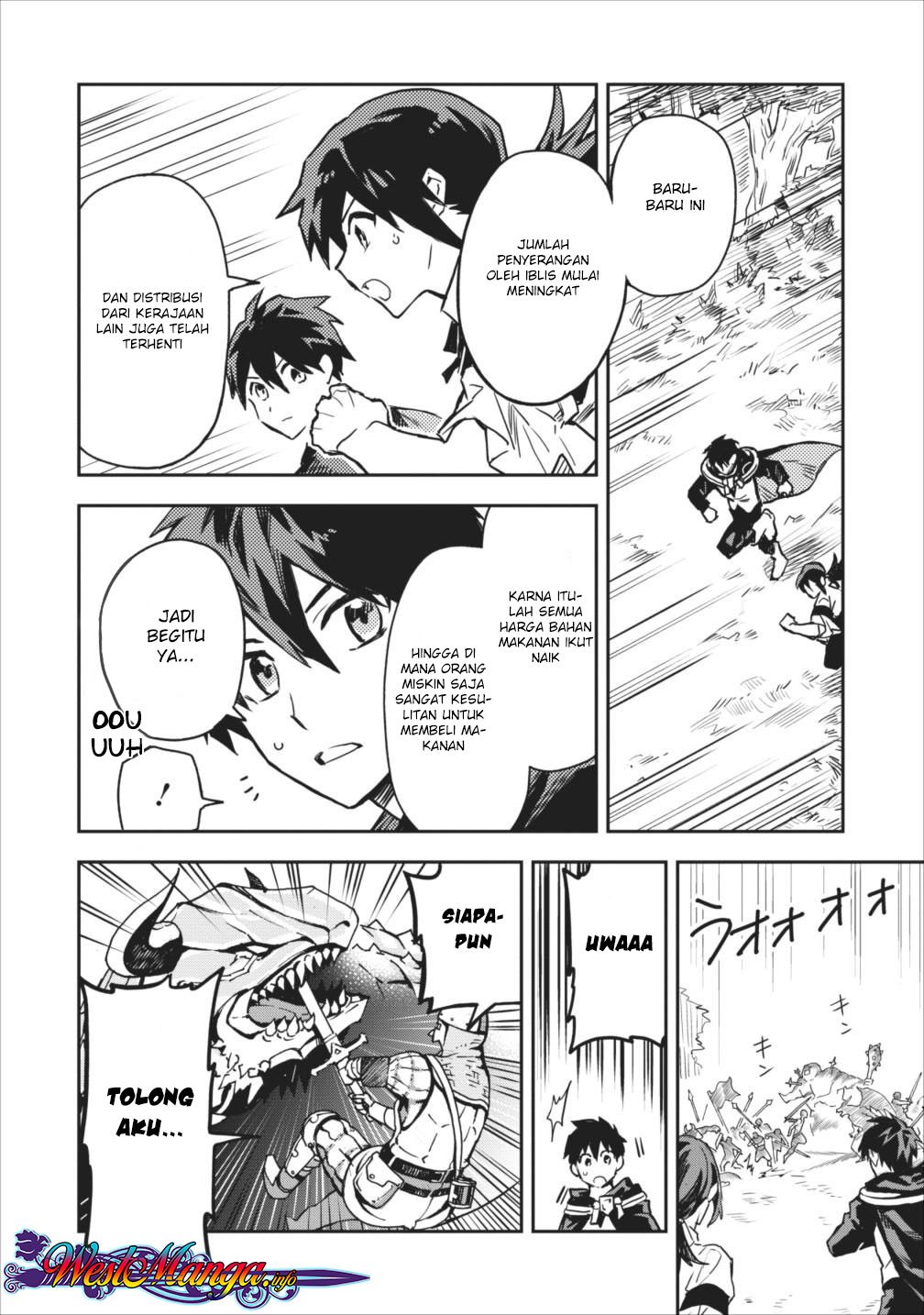 Noumin Kanren no Skill bakka Agetetara Nazeka Tsuyoku Natta. Chapter 10 - halaman 7