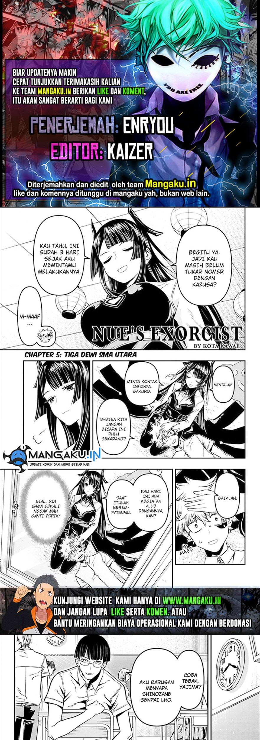 Nue’s Exorcist Chapter 5 - halaman 1