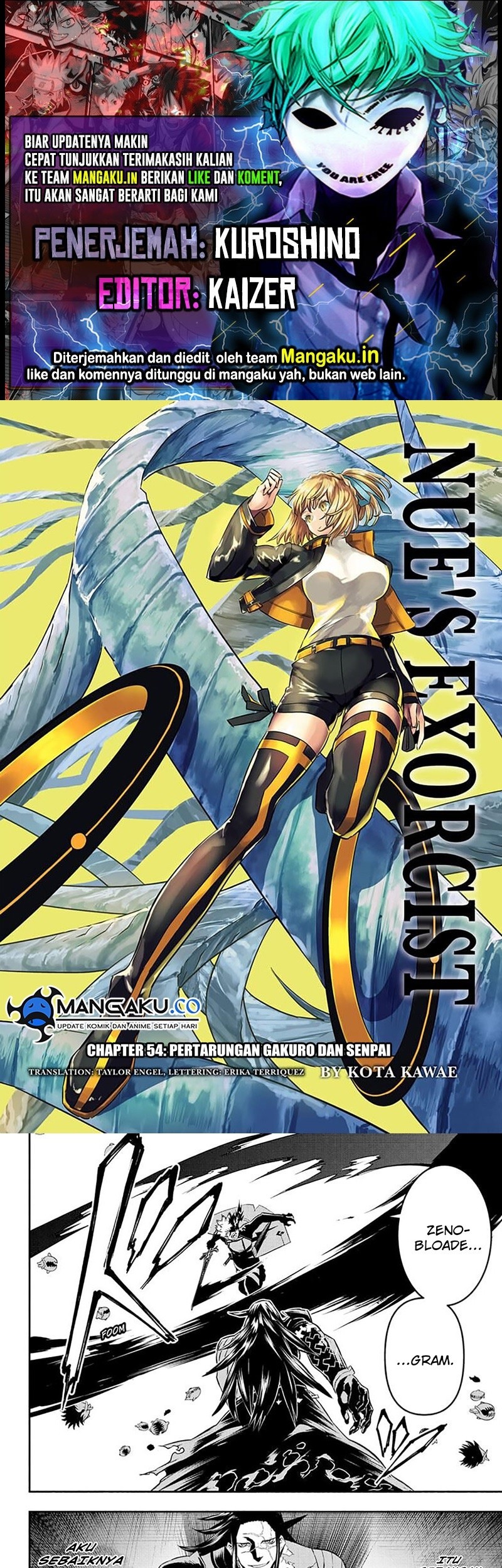Nue’s Exorcist Chapter 54 - halaman 1