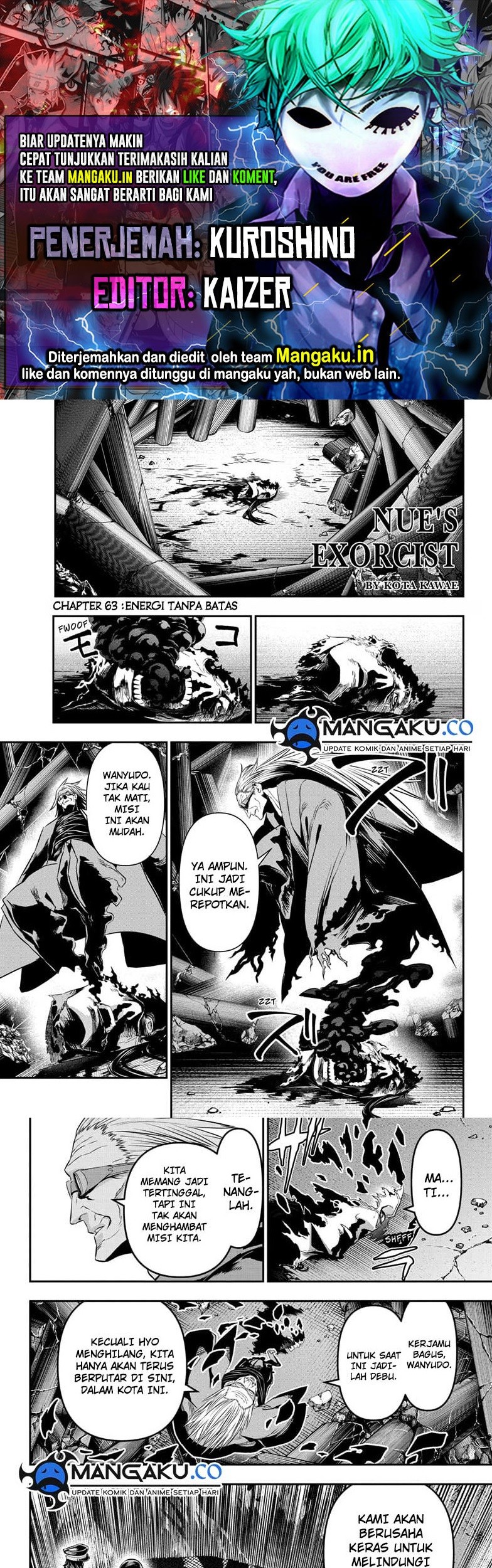 Nue’s Exorcist Chapter 63 - halaman 1