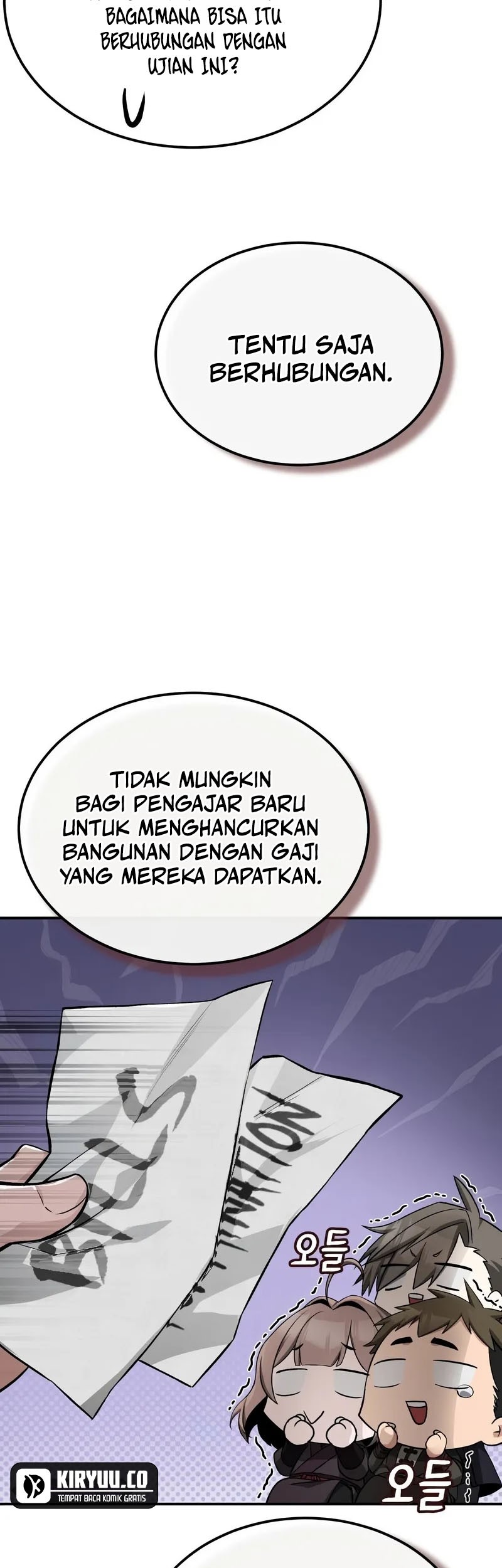 Number One Star Instructor Master Baek Chapter 102 - halaman 20