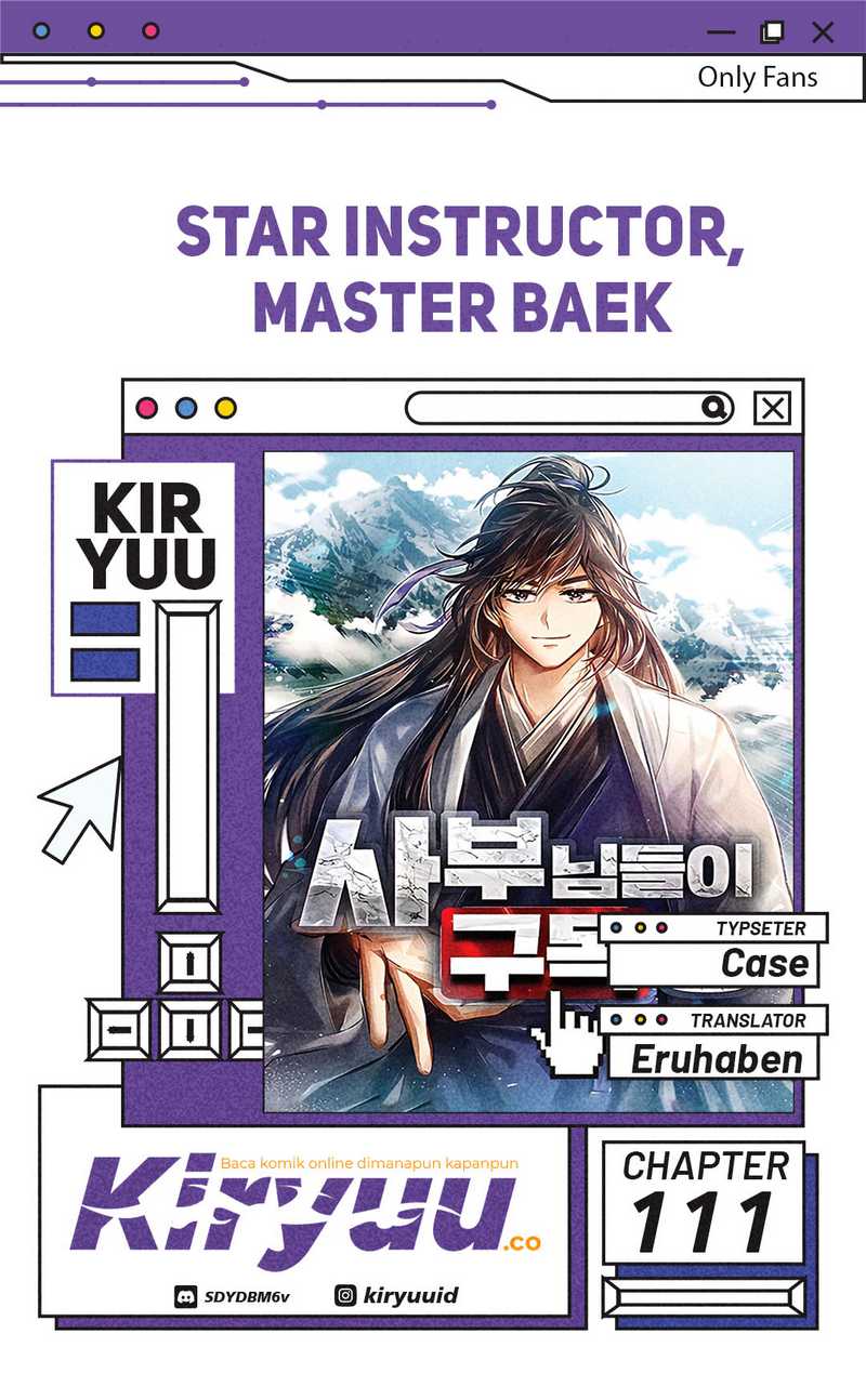 Number One Star Instructor Master Baek Chapter 111 - halaman 1