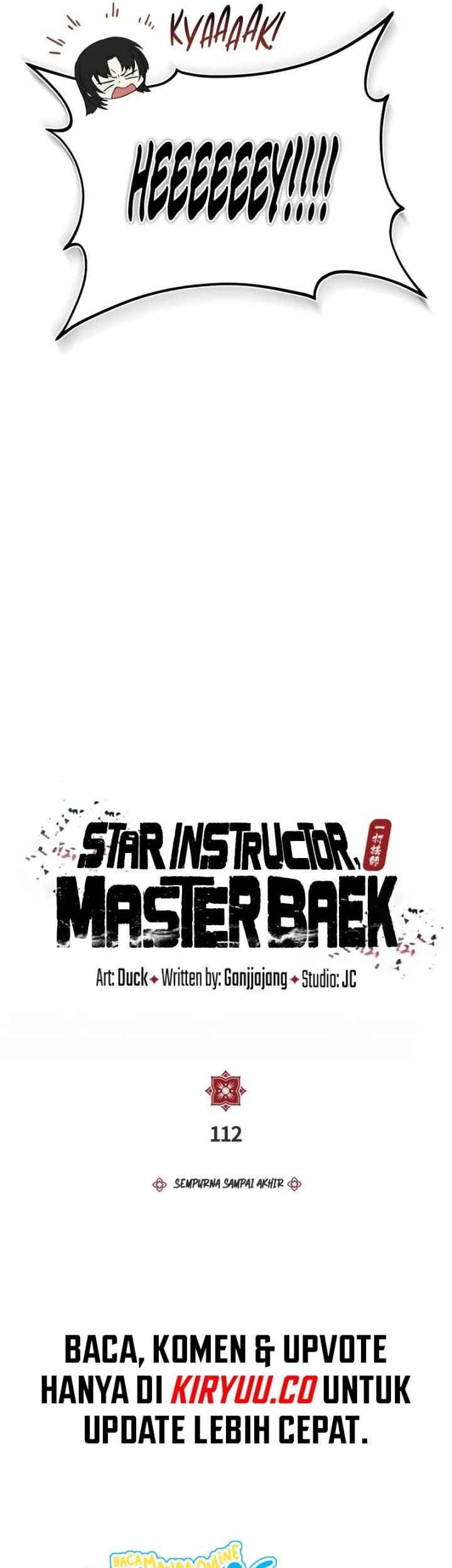 Number One Star Instructor Master Baek Chapter 112 - halaman 19
