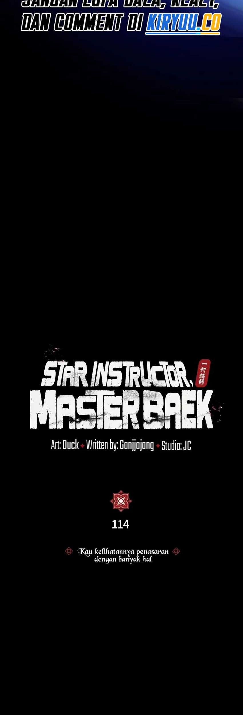 Number One Star Instructor Master Baek Chapter 114 - halaman 4