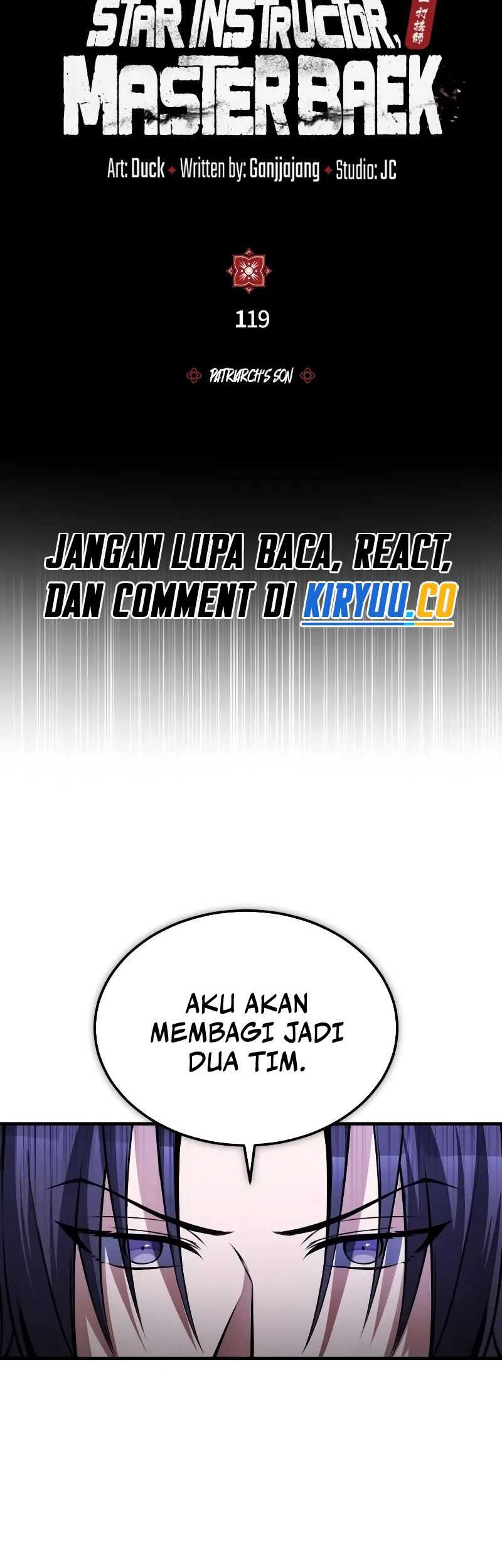 Number One Star Instructor Master Baek Chapter 119 - halaman 29