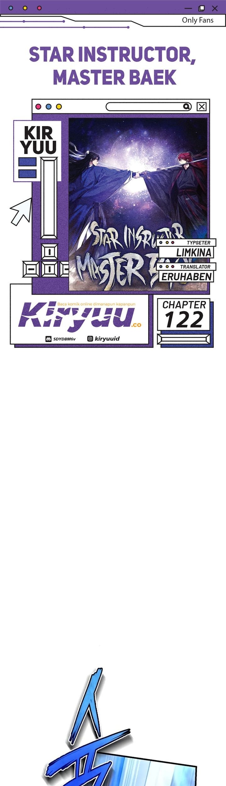 Number One Star Instructor Master Baek Chapter 122 - halaman 1