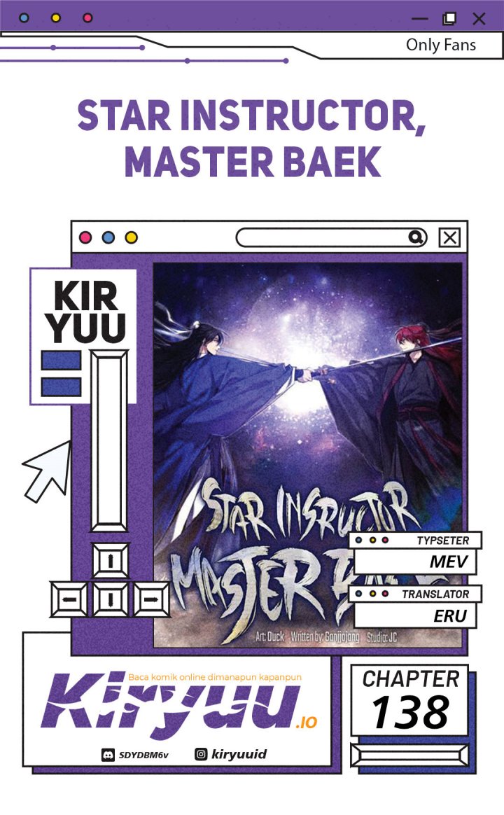 Number One Star Instructor Master Baek Chapter 138 - halaman 1