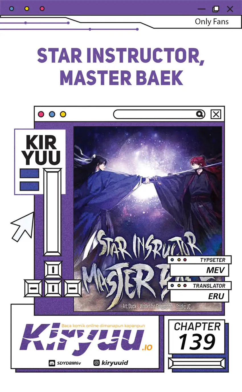 Number One Star Instructor Master Baek Chapter 139 - halaman 1