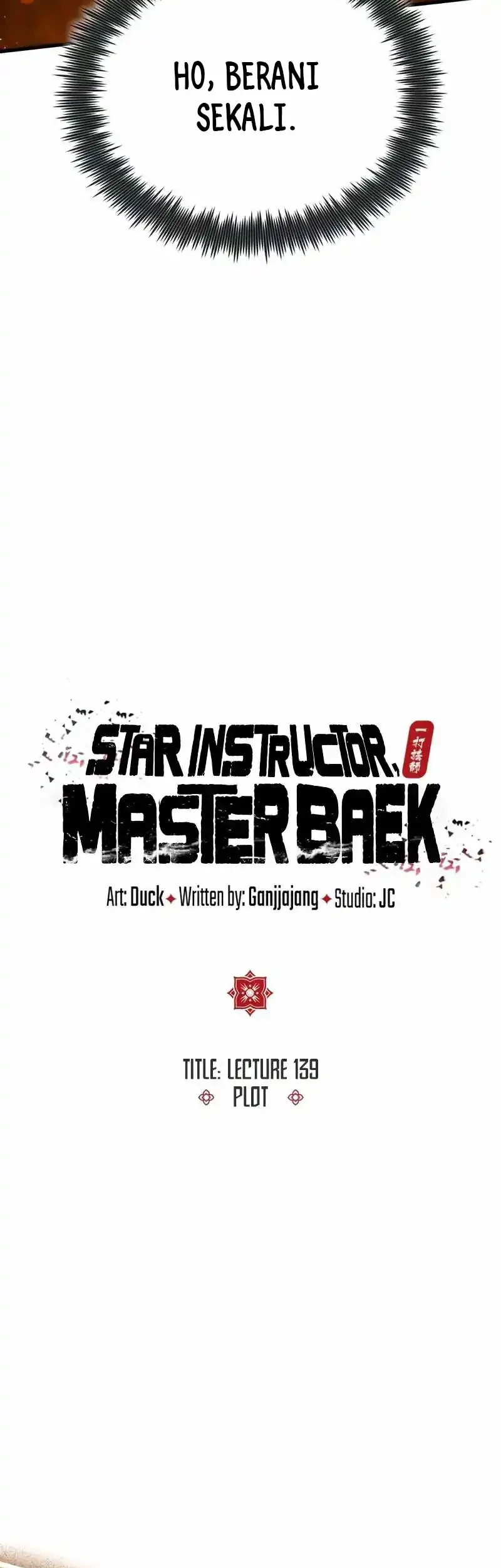 Number One Star Instructor Master Baek Chapter 139 - halaman 22