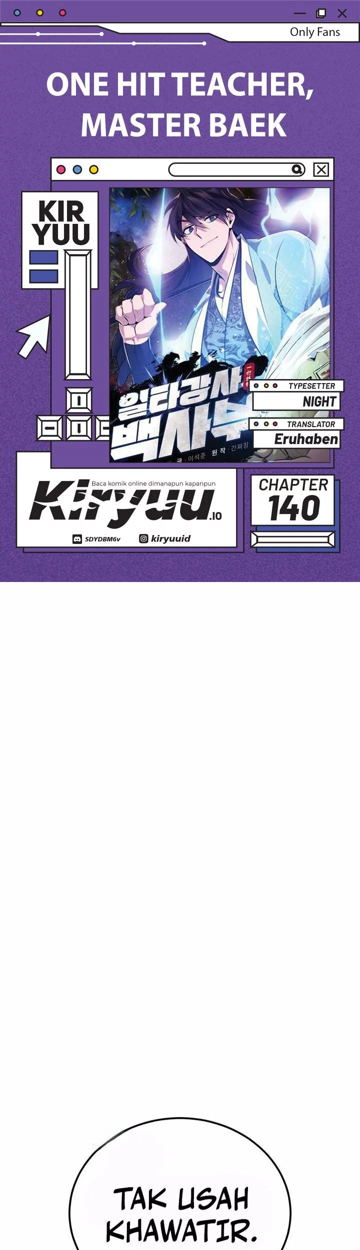 Number One Star Instructor Master Baek Chapter 140 - halaman 1