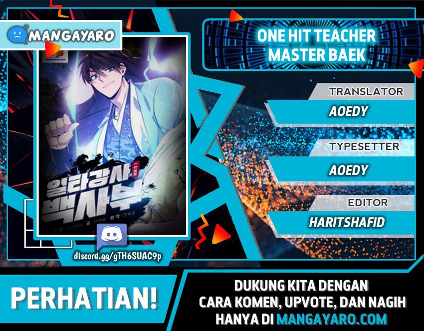 Number One Star Instructor Master Baek Chapter 23.1 - halaman 1