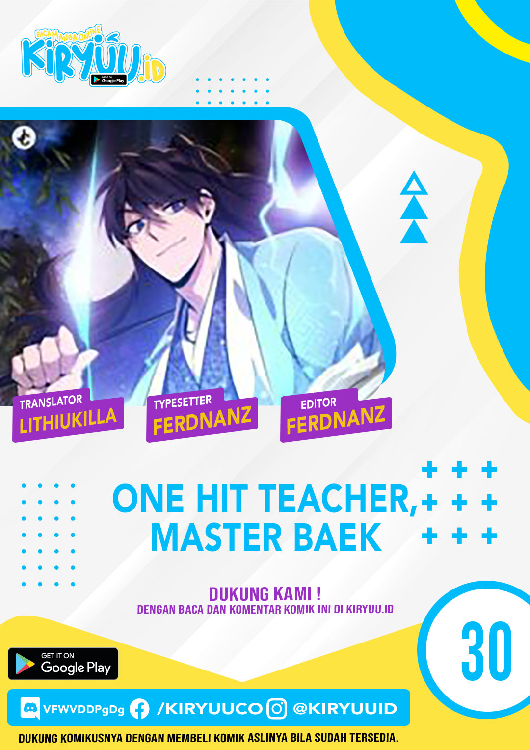 Number One Star Instructor Master Baek Chapter 30 - halaman 1