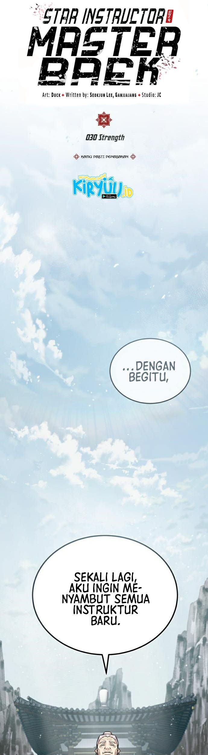 Number One Star Instructor Master Baek Chapter 30 - halaman 8
