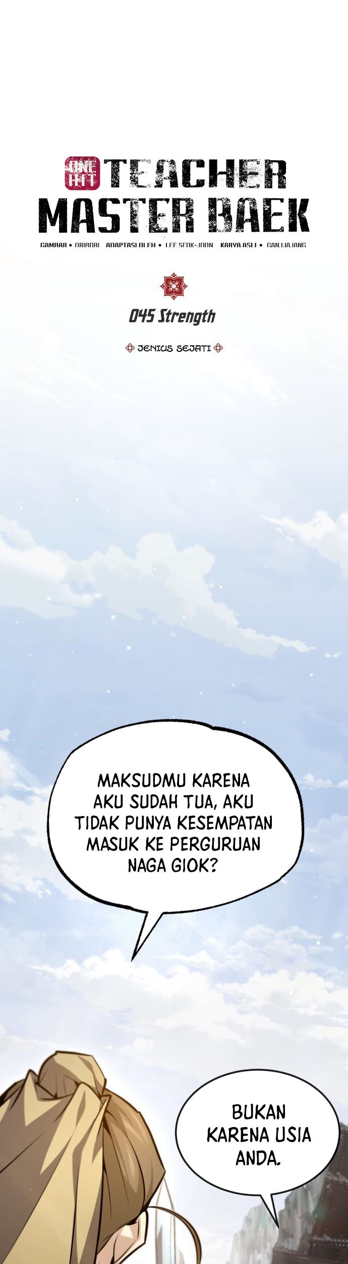 Number One Star Instructor Master Baek Chapter 45 - halaman 2