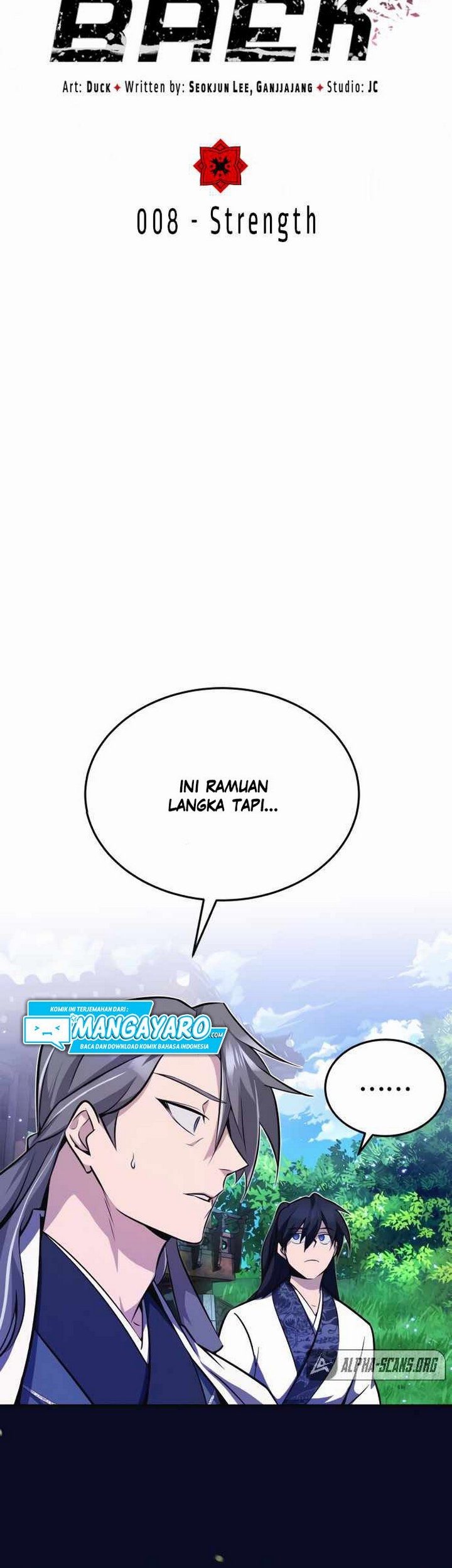 Number One Star Instructor Master Baek Chapter 8 - halaman 6